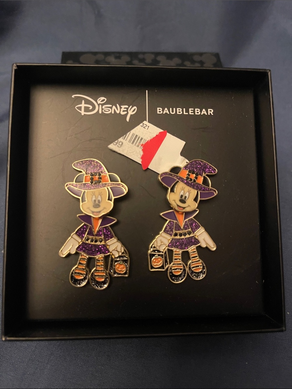 Disney BaubleBar Minnie Witch Costume Earrings